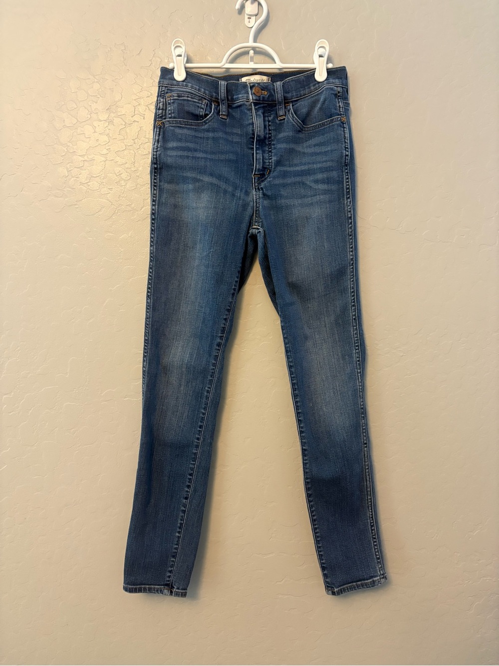 Madewell 10" roadtripper medium wash denim jeans size 26